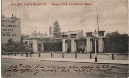 Photo:Entrance to Abney Park Cemetery