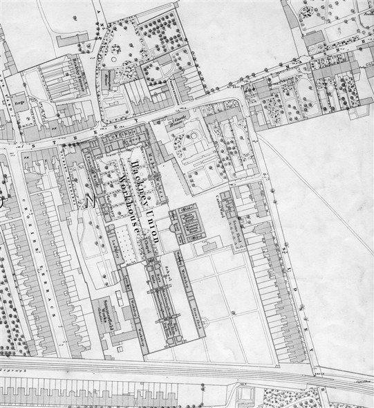 Photo:Ordnance Survey map 1870