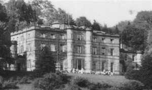 Photo:From country house to maternity hospital...  Willersley Castle's latest incarnation is as a Methodist holiday centre